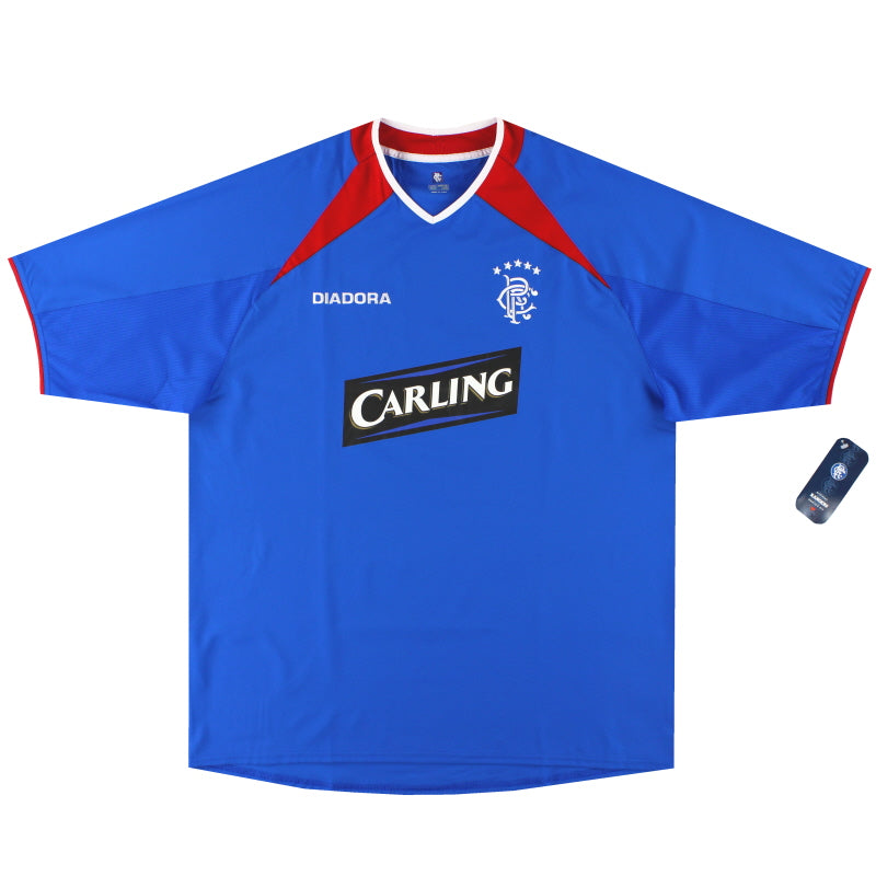 2003-04 Rangers Diadora Home Shirt *w/tags* XL Football Shirt