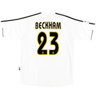 2003-04 Real Madrid adidas Home Shirt Beckham #23 S Football Shirt