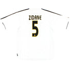 2003-04 Real Madrid adidas Home Shirt Zidane #5 M Football Shirt