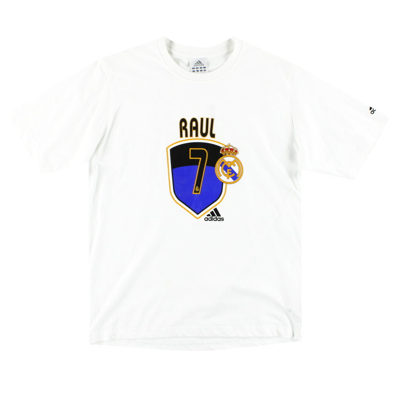 2003-04 Real Madrid adidas Raul Tee M T-Shirt