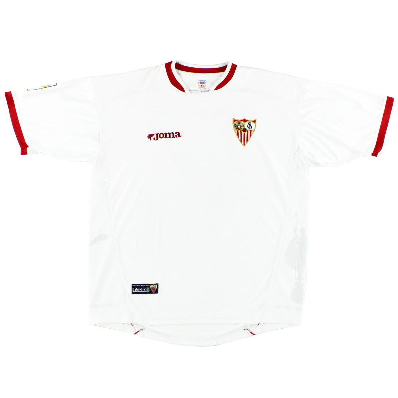 2003-04 Sevilla Home Shirt XL Football Shirt