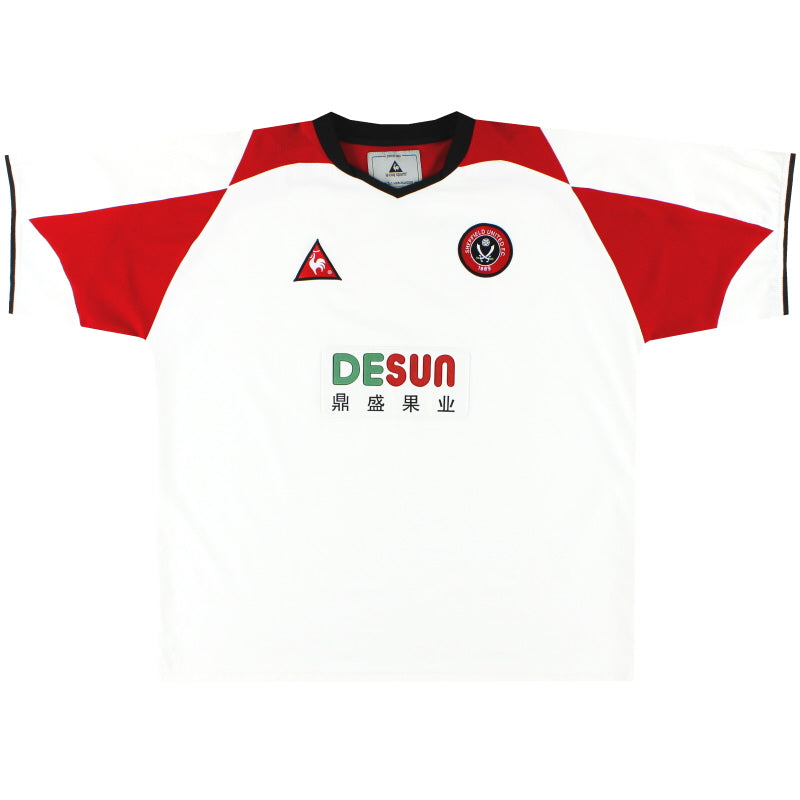 2003-04 Sheffield United Le Coq Sportif Away Shirt *Mint* XL Football Shirt