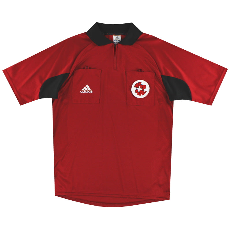 2003-04 Switzerland F.A adidas Referee Shirt M Football Shirt