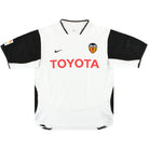 2003-04 Valencia Nike Home Shirt *Mint* XL Football Shirt