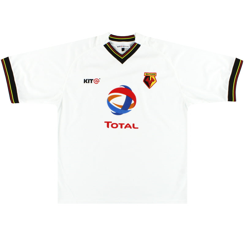 2003-04 Watford Away Shirt L Football Shirt