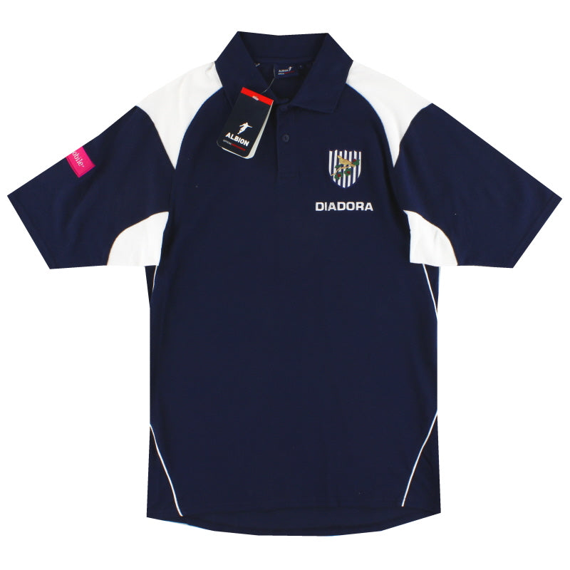 2003-04 West Brom Diadora Polo Shirt *w/tags* S Polo Shirt