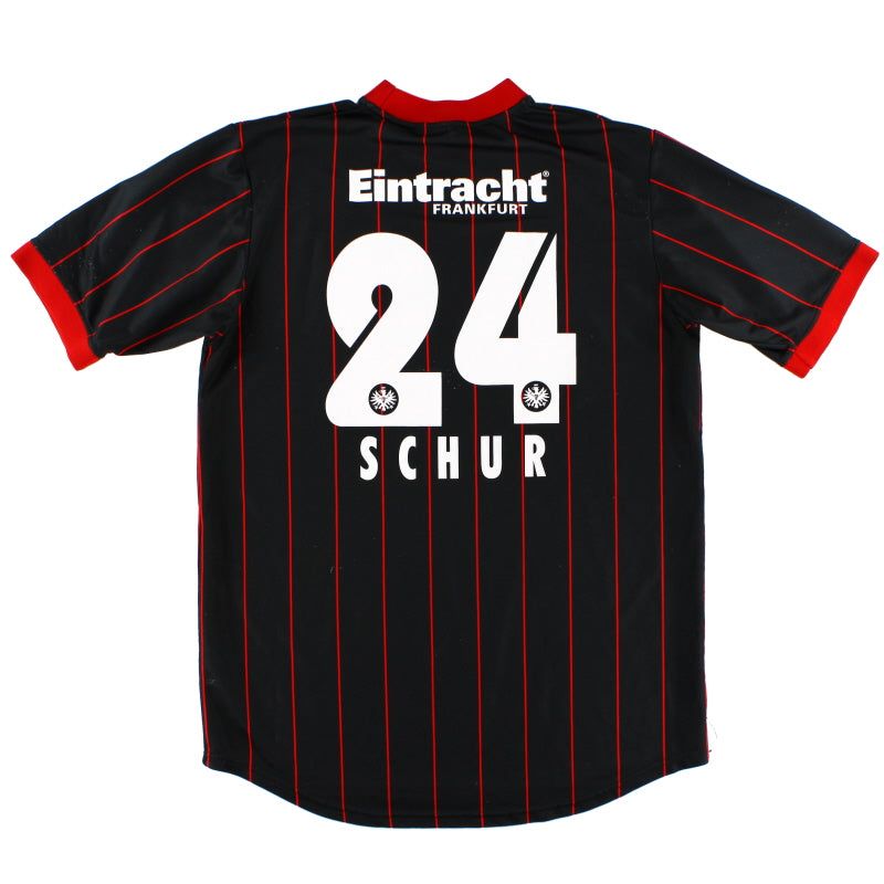 2003-05 Eintracht Frankfurt Match Issue Shirt Schur #24 XXL Football Shirt