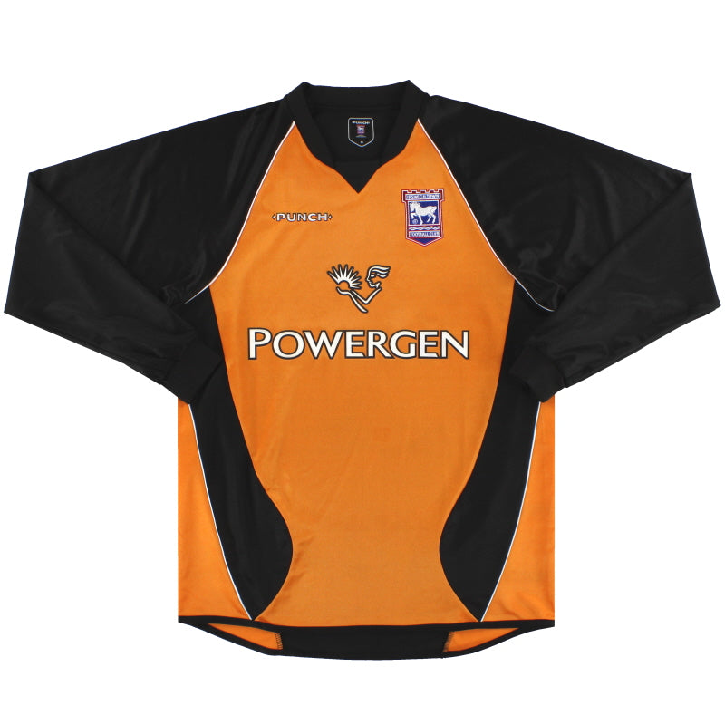 2003-05 Ipswich Punch Goalkeeper Shirt *Mint* M Football Shirt