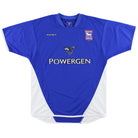 2003-05 Ipswich Punch Home Shirt XXL Football Shirt