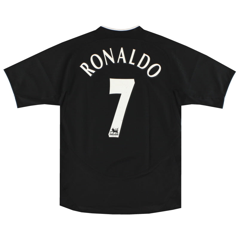 2003-05 Manchester United Nike Away Shirt Ronaldo #7 M Football Shirt