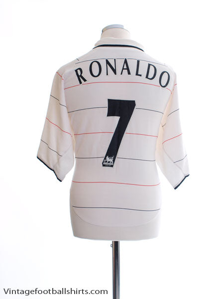 2003-05 Manchester United Third Shirt Ronaldo #7 XL Football Shirt