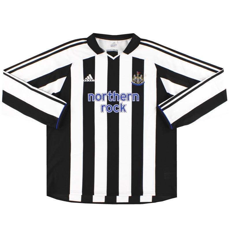 2003-05 Newcastle adidas Home Shirt L/S XXL Football Shirt