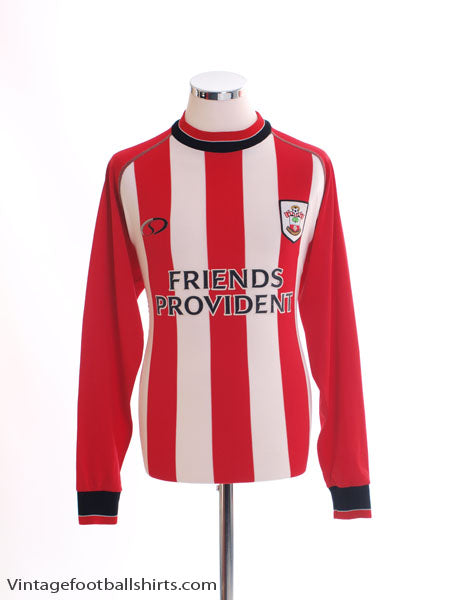 2003-05 Southampton Home Shirt L/S XL Football Shirt