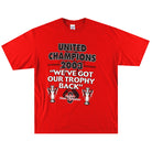 2003 Manchester United Champions Tee XL T-Shirt