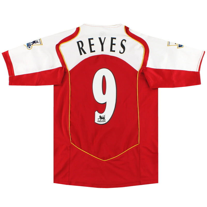 2004-05 Arsenal Nike Home Shirt Reyes #9 XL.Boys Football Shirt