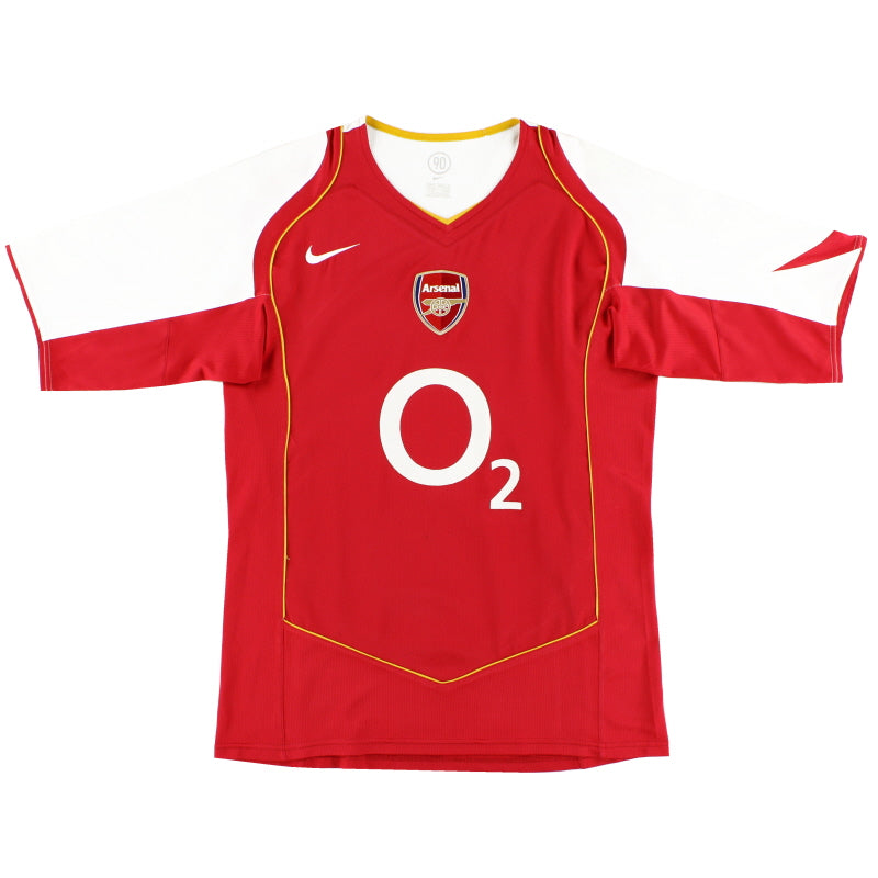 2004-05 Arsenal Nike Home Shirt M Football Shirt