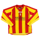 2004-05 Benevento Match Issue Home Shirt #7 L/S L Football Shirt