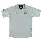 2004-05 Celtic Umbro 1/4 Zip Training Shirt M Training Shirt