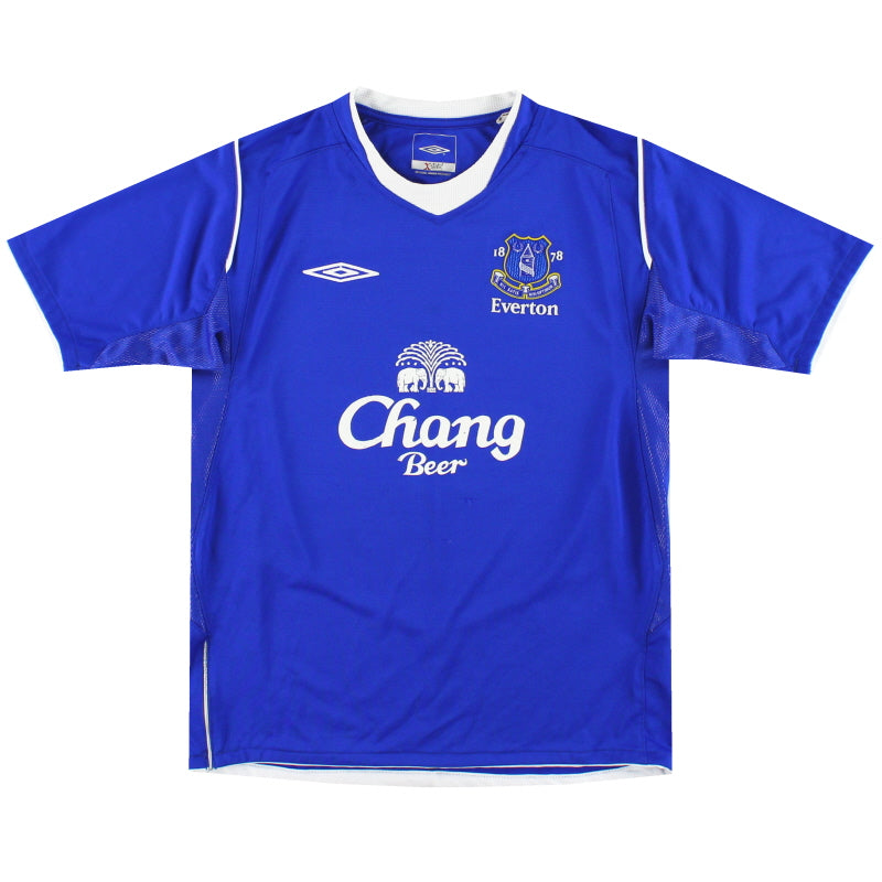 2004-05 Everton Umbro Home Shirt M.Boys Football Shirt