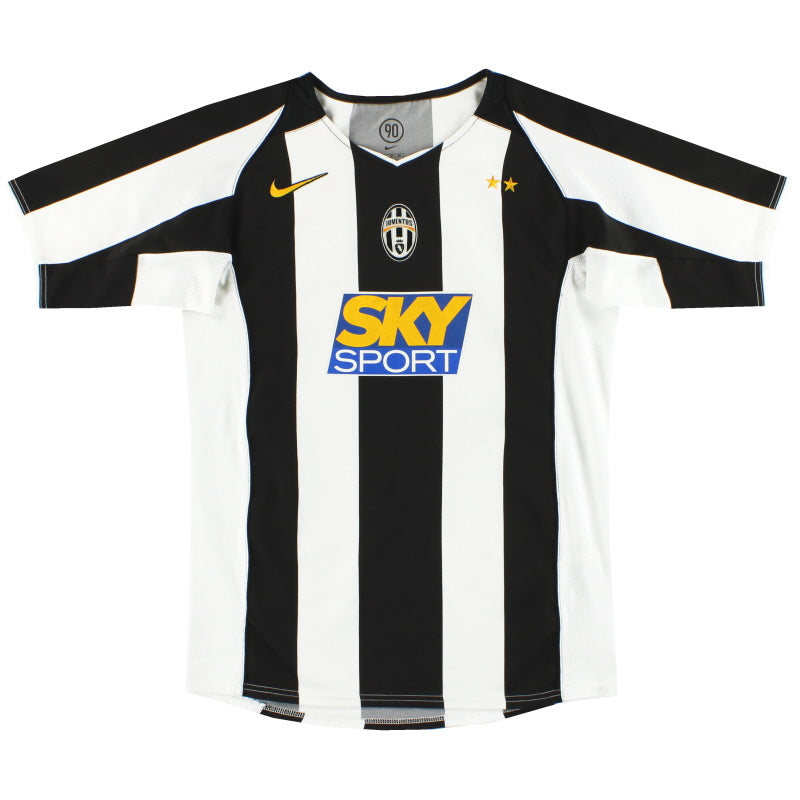 2004-05 Juventus Nike Home Shirt S Football Shirt