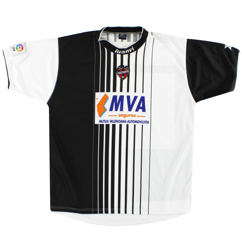 2004-05 Levante Away Shirt L Football Shirt