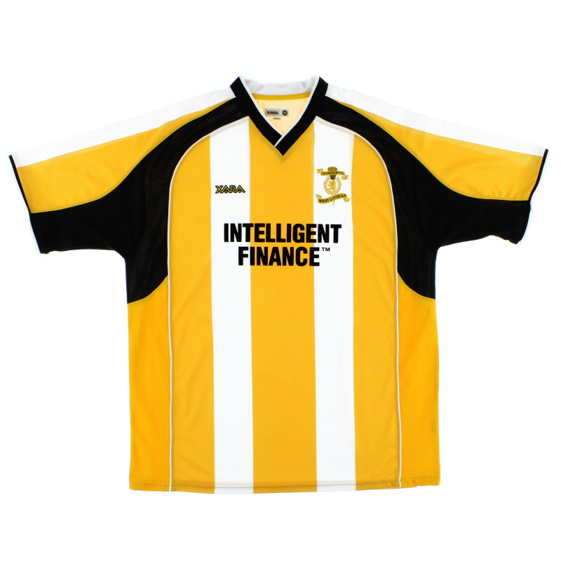 2004-05 Livingston Xara Home Shirt S Football Shirt