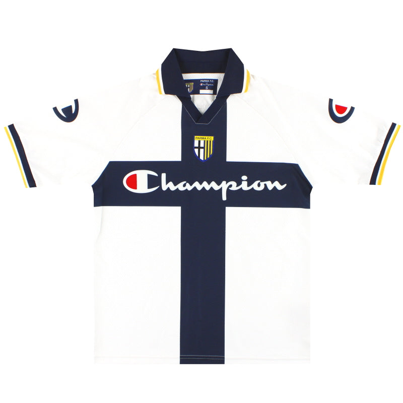 2004-05 Parma Champion Home Shirt S Football Shirt