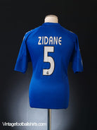 2004-05 Real Madrid Third Shirt Zidane #5 M Football Shirt