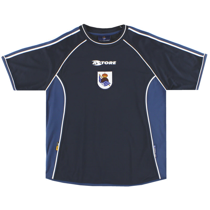 2004-05 Real Sociedad Astore Training Shirt Womens 16 Training Shirt