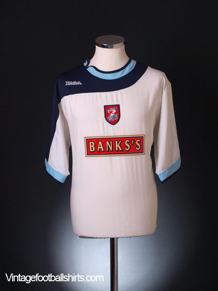 2004-05 Walsall Away Shirt L Football Shirt