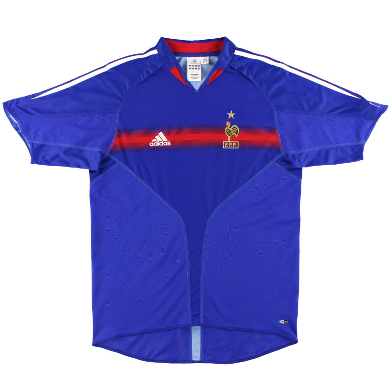 2004-06 France adidas Home Shirt M Football Shirt