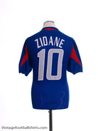 2004-06 France Home Shirt Zidane #10 M Football Shirt