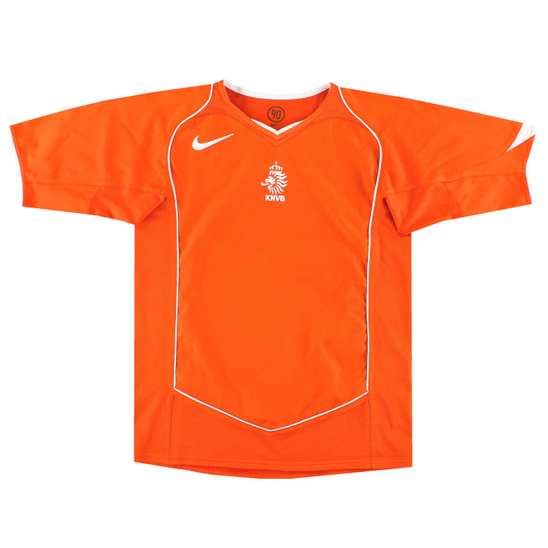 2004-06 Holland Nike Home Shirt L.Boys Football Shirt