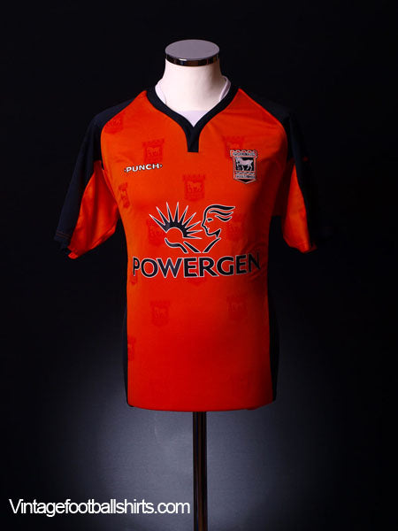 2004-06 Ipswich Away Shirt L Football Shirt