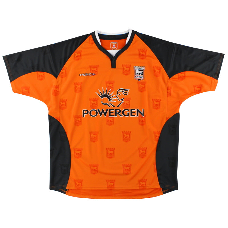 2004-06 Ipswich Punch Away Shirt XL Football Shirt