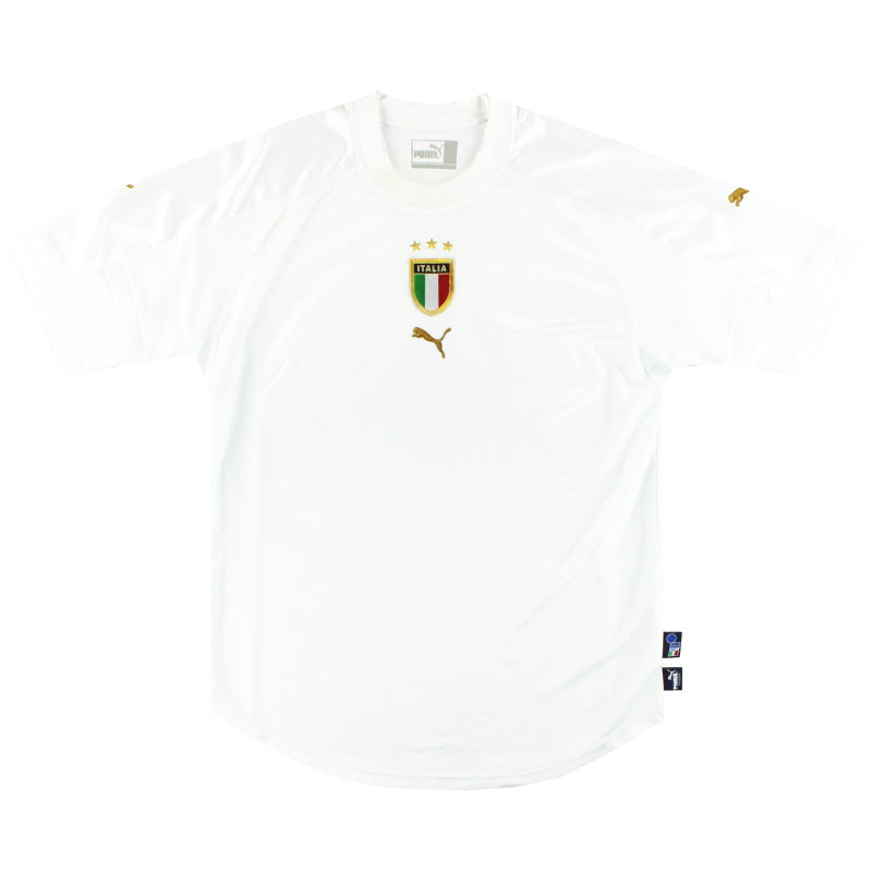 2004-06 Italy Puma Away Shirt L Football Shirt