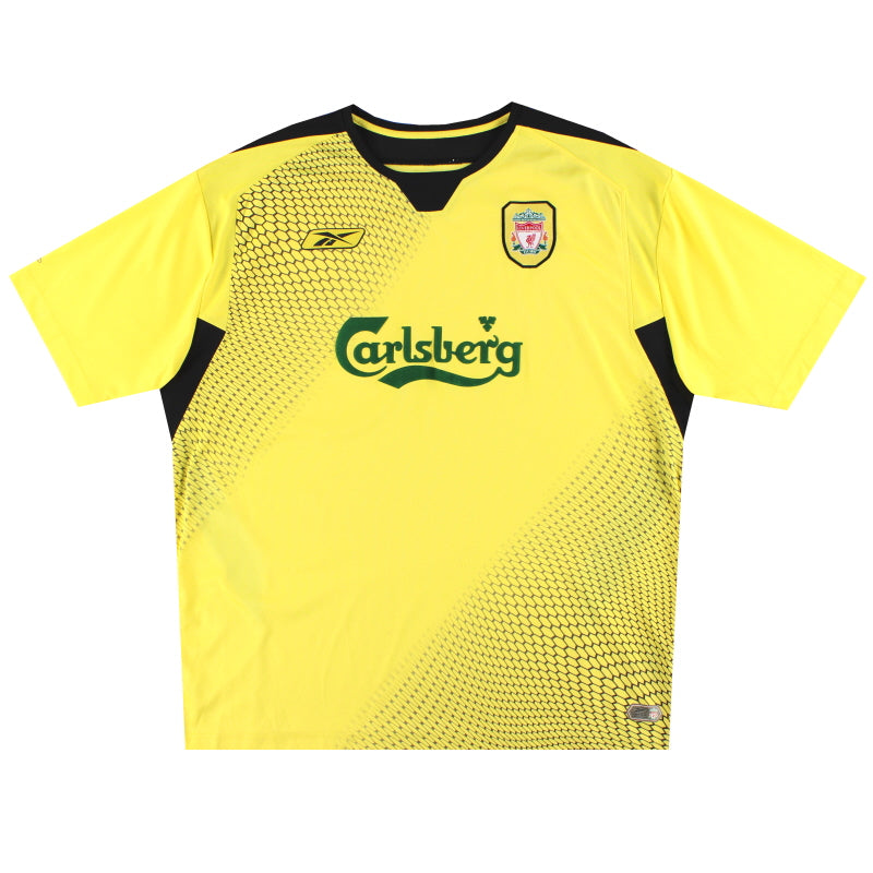 2004-06 Liverpool Reebok Away Shirt L Football Shirt