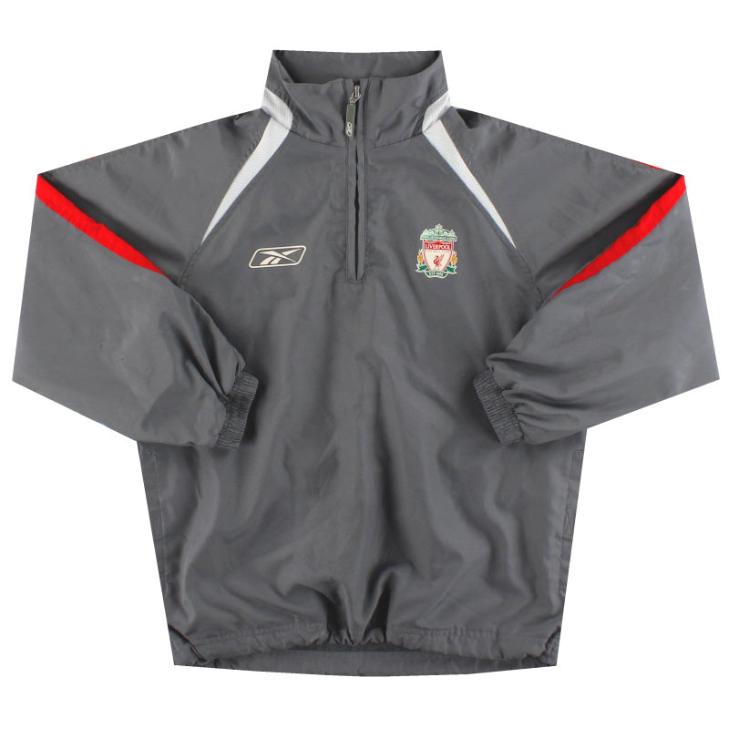 2004-06 Liverpool Reebok Hooded Rain Jacket M.Boys Jacket