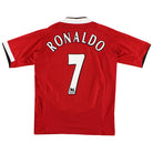 2004-06 Manchester United Home Shirt Ronaldo #7 L Football Shirt