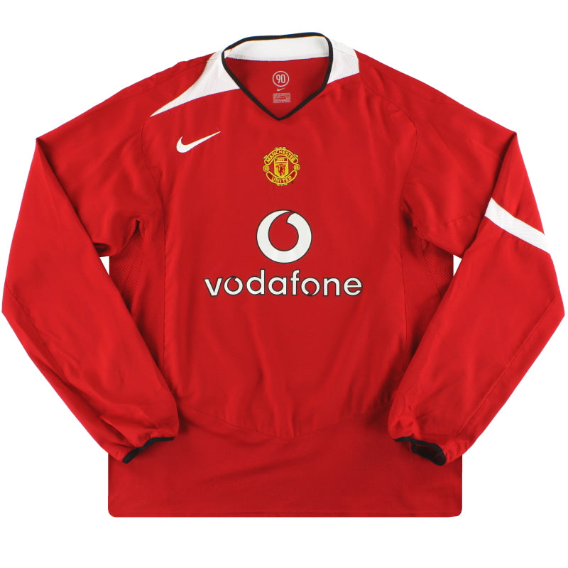 2004-06 Manchester United Nike Home Shirt L/S XL.Boys Football Shirt