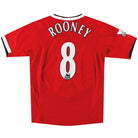 2004-06 Manchester United Nike Womens Home Shirt Rooney #8 XL Football Shirt