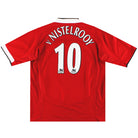 2004-06 Manchester United Nike Home Shirt v.Nistelrooy #10 *Mint* XL Football Shirt