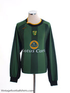 2004-06 Norwich City Away Shirt L/S XL Football Shirt