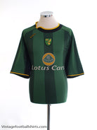 2004-06 Norwich City Away Shirt XL Football Shirt