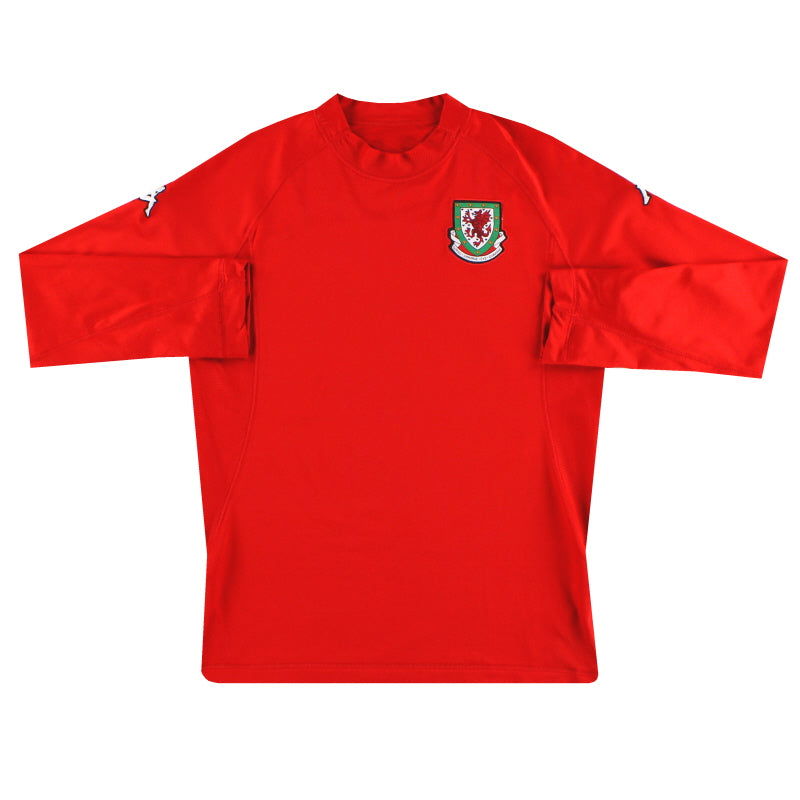 2004-06 Wales Kappa Home Shirt L/S L Football Shirt