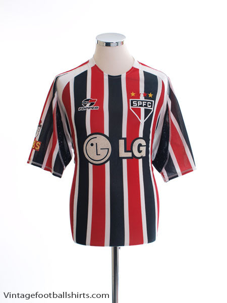 2004 Sao Paulo Away Shirt #7 XL Football Shirt