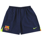 2005-06 Barcelona Nike Away Shorts *Mint* S Football Shorts