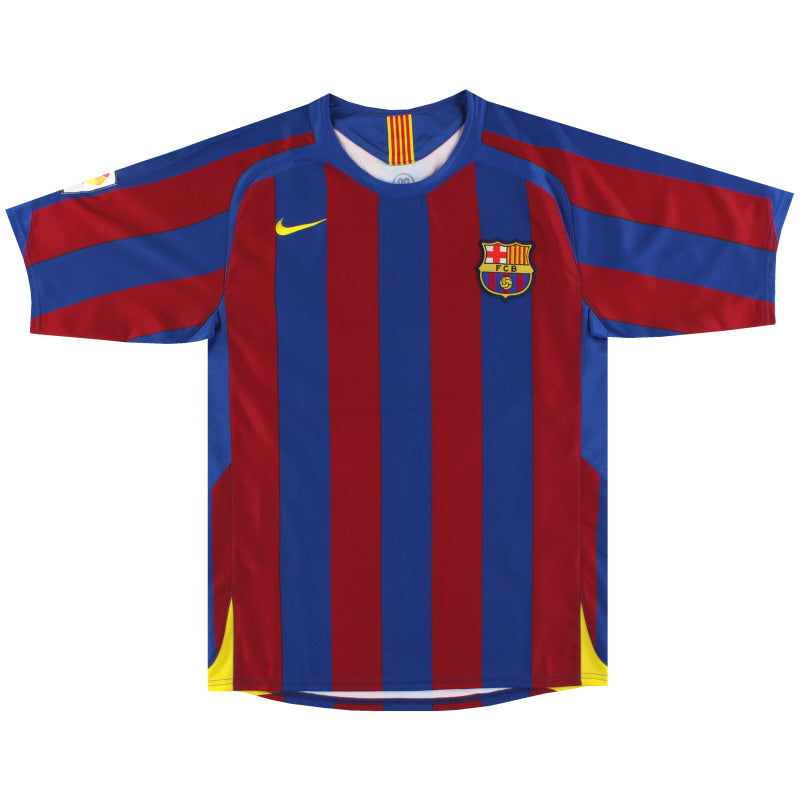 2005-06 Barcelona Nike Home Shirt XL Football Shirt