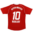 2005-06 Bayern Munich adidas Home Shirt Makaay #10 S Football Shirt