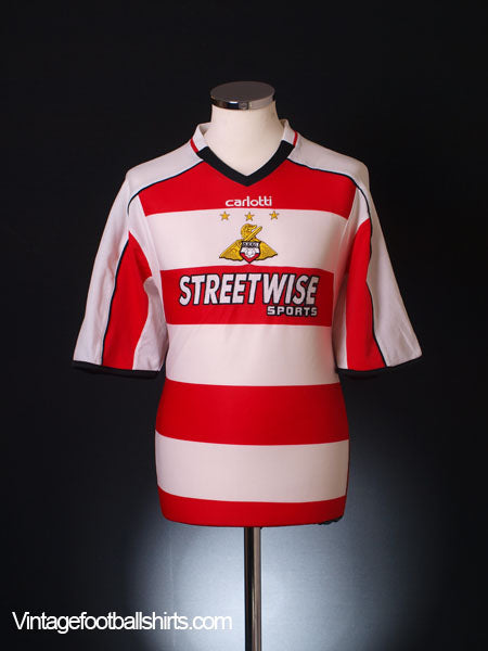 2005-06 Doncaster Rovers Home Shirt L Football Shirt